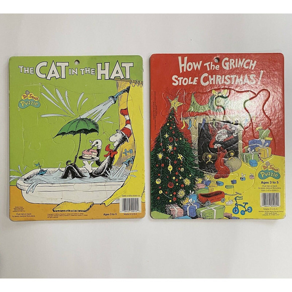 Dr. Seuss Frame Tray Puzzles - Picture 1 of 8